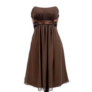 Alexia Designs Strapless Dress